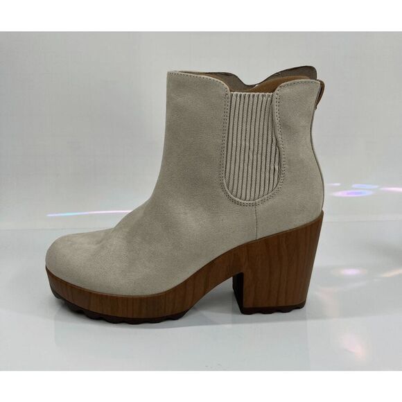 Dr. Scholl's Women's Walk Away Booties - Oyster 7.5M - Picture 4 of 8